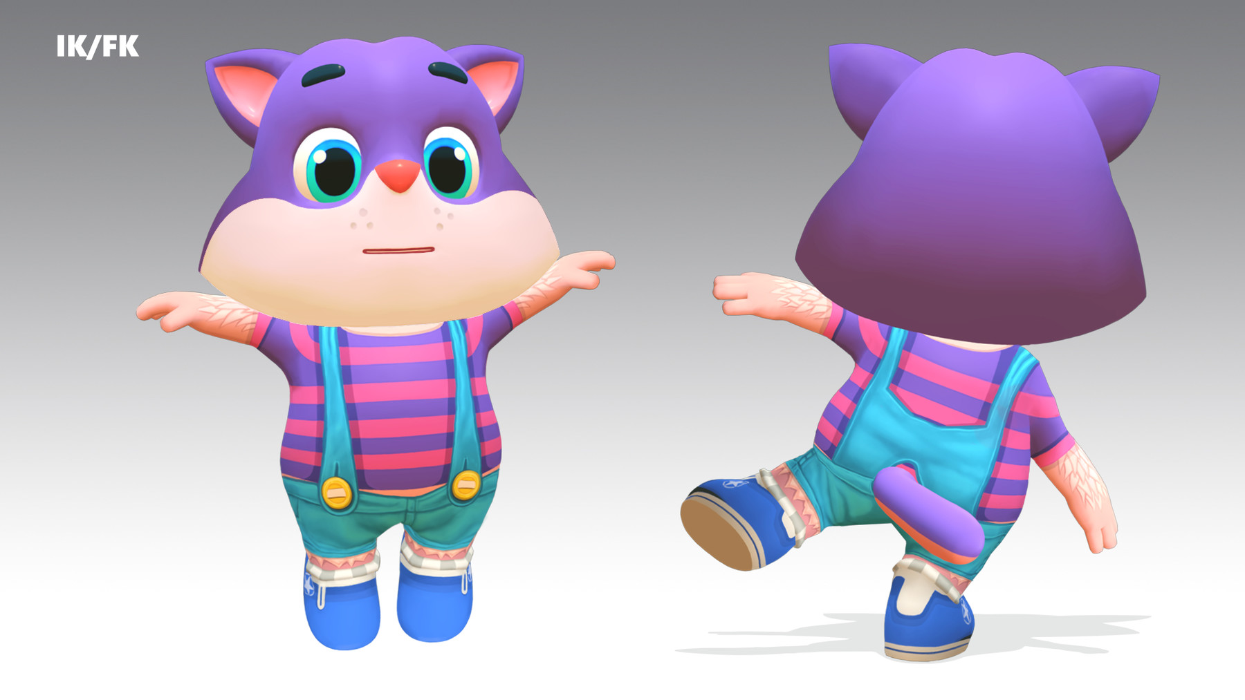 ArtStation - Cat Kitty Animated Rigged | Game Assets ArtStation - Cat Kitty Animated Rigged | Game Assets