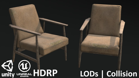 Soviet Armchair Lisek Damaged