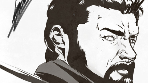 Bily Butcher Portrait + PSD File Process