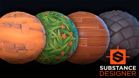 Stylized materials creation with Substance Designer