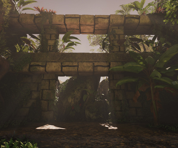 ArtStation - Jungle - Tropical Vegetation (Unity Package) | Game Assets