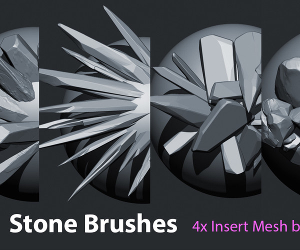 ArtStation Stone Brushes Brushes