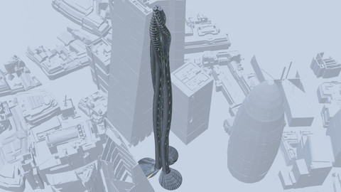 Skyscraper Circular Twist