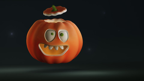 Pumpkin character + basemesh