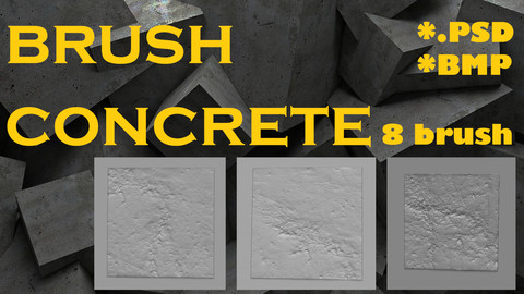 Brush alpha immutation concrete