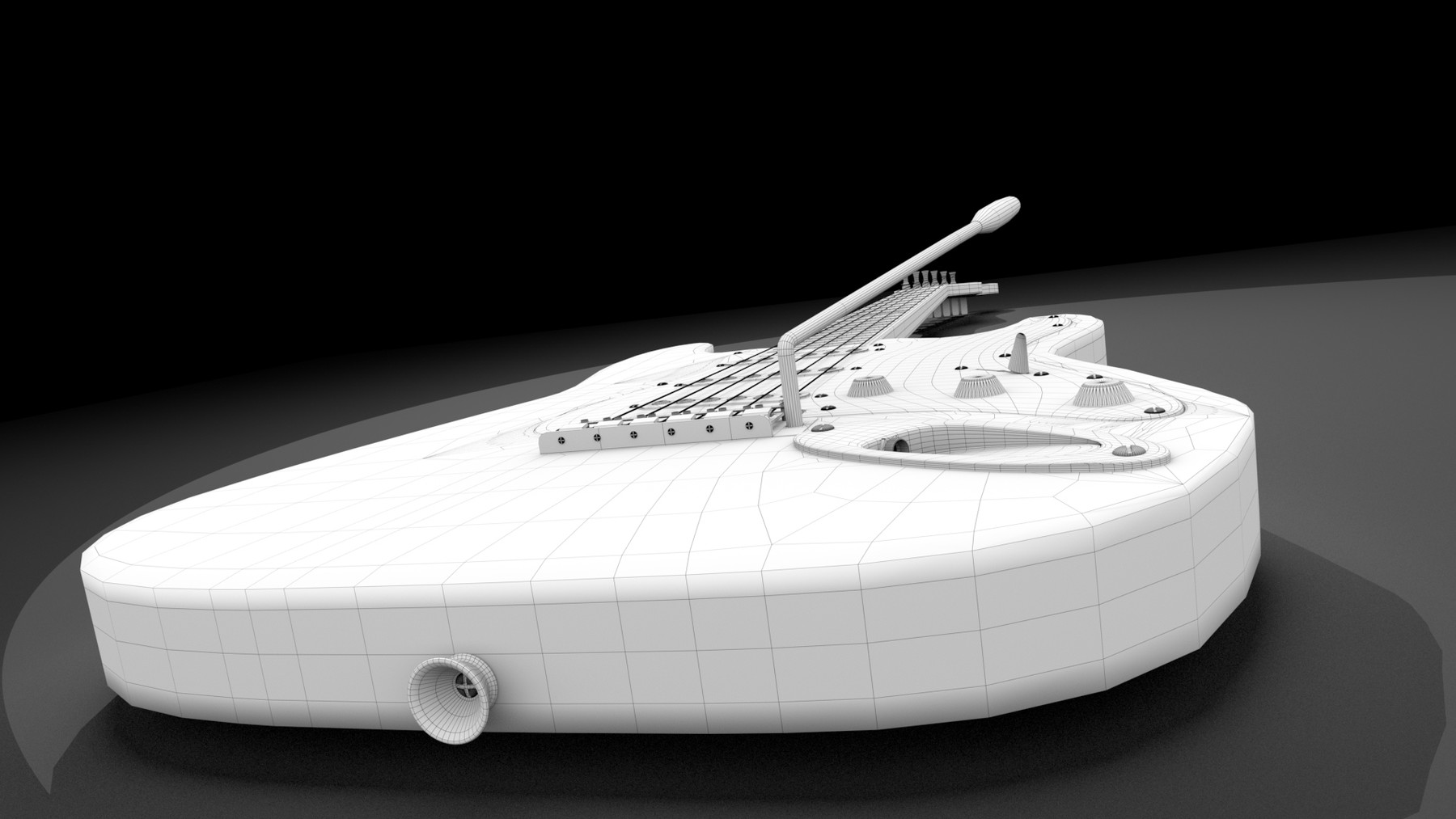 ArtStation Electric guitar Game Assets