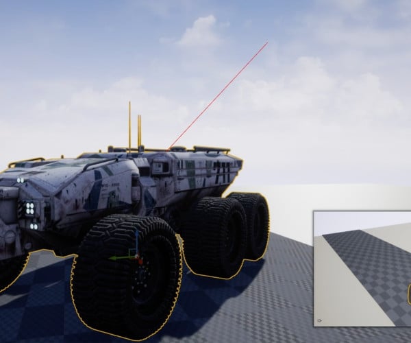 ArtStation - Technical Vehicle White Unreal Engine and Unity Rigged ...