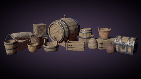 Medieval series: Containers