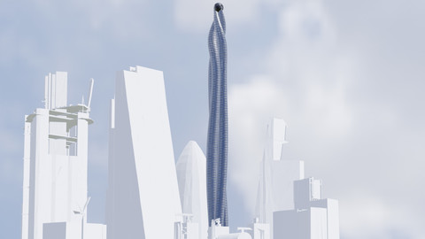 Skyscraper Black Pearl