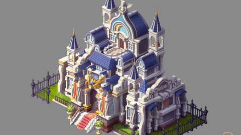 主城建筑PSD源文件