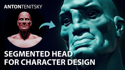 Segmented Head for Quick Character Design