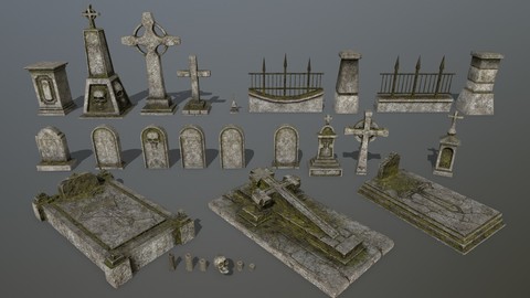 tombstone set