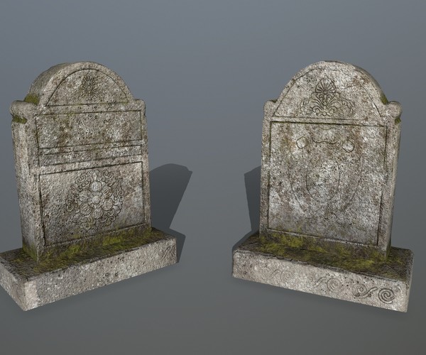 ArtStation - tombstone set | Game Assets