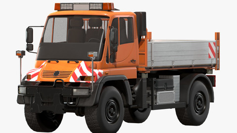 MB Unimog U500 Dump Truck