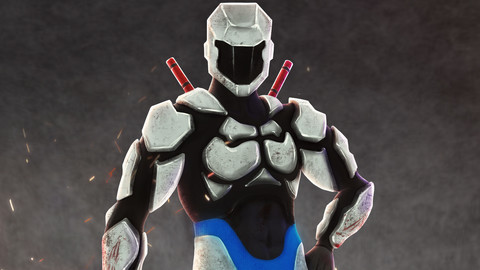 Titan X Character Concept Psd