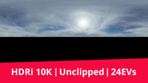 HDRi Cloudy Sky 016