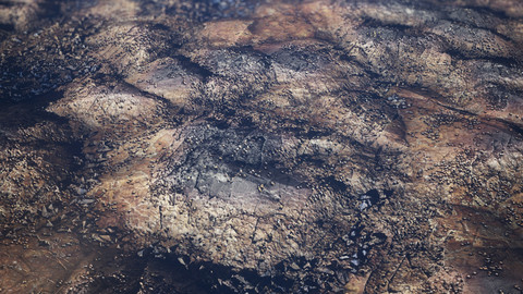 Oxidized Rock Material (4K-2K MAPS)
