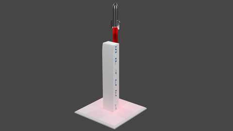 Rocket lamp