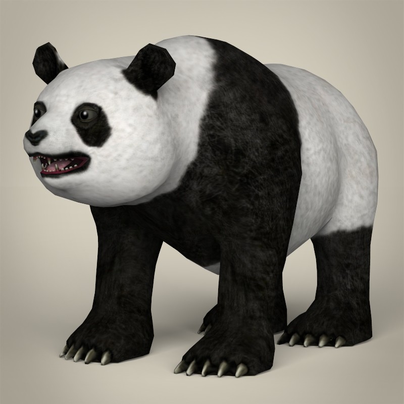 9pandas 3d