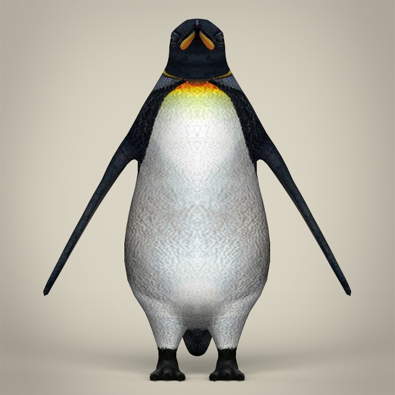 ArtStation - Low Poly Penguin 3D Model | Game Assets