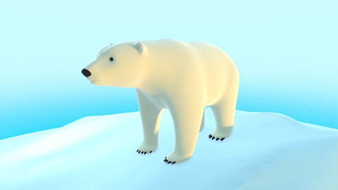 Polar Bear - Stylized