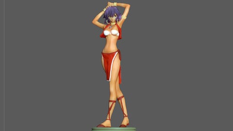 NADIA SECRET OF BLUE WATER CHARACTER MODEL FOR 3D PRINT