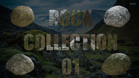Rock Collection 01 - Low Poly Asset Pack