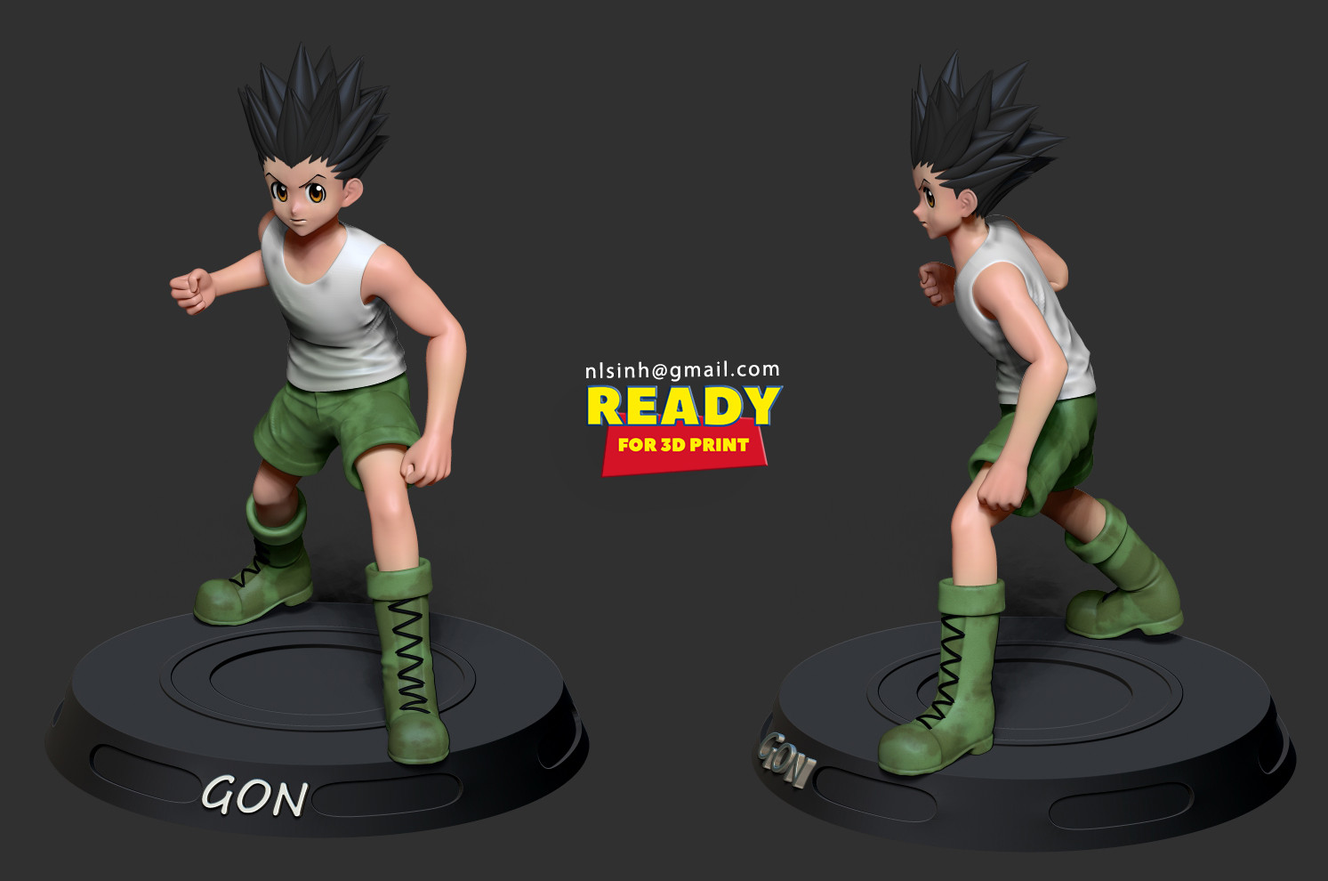 ArtStation Gon Freecss Hunter x hunter Resources