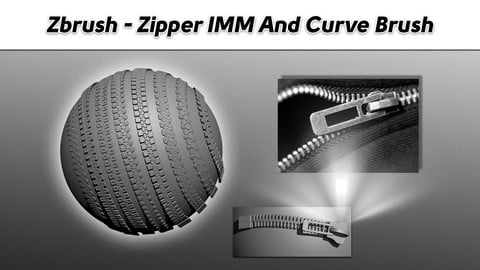 Zbrush - Zipper IMM And Curve Brush