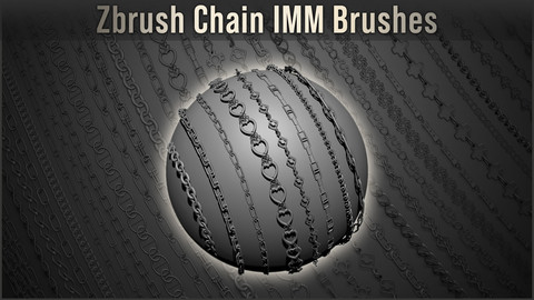 Zbrush - IMM Chain Brushes