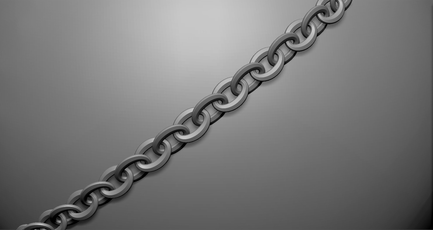 Artstation - Zbrush - Imm Chain Brushes 