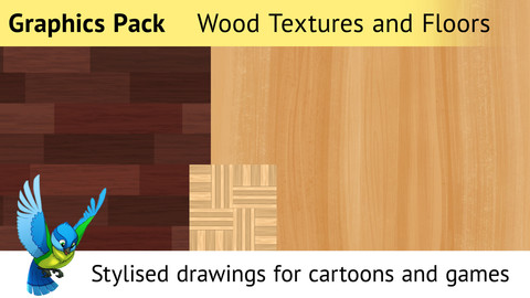 Graphics Pack—Drawn Textures for Cartoon and Games