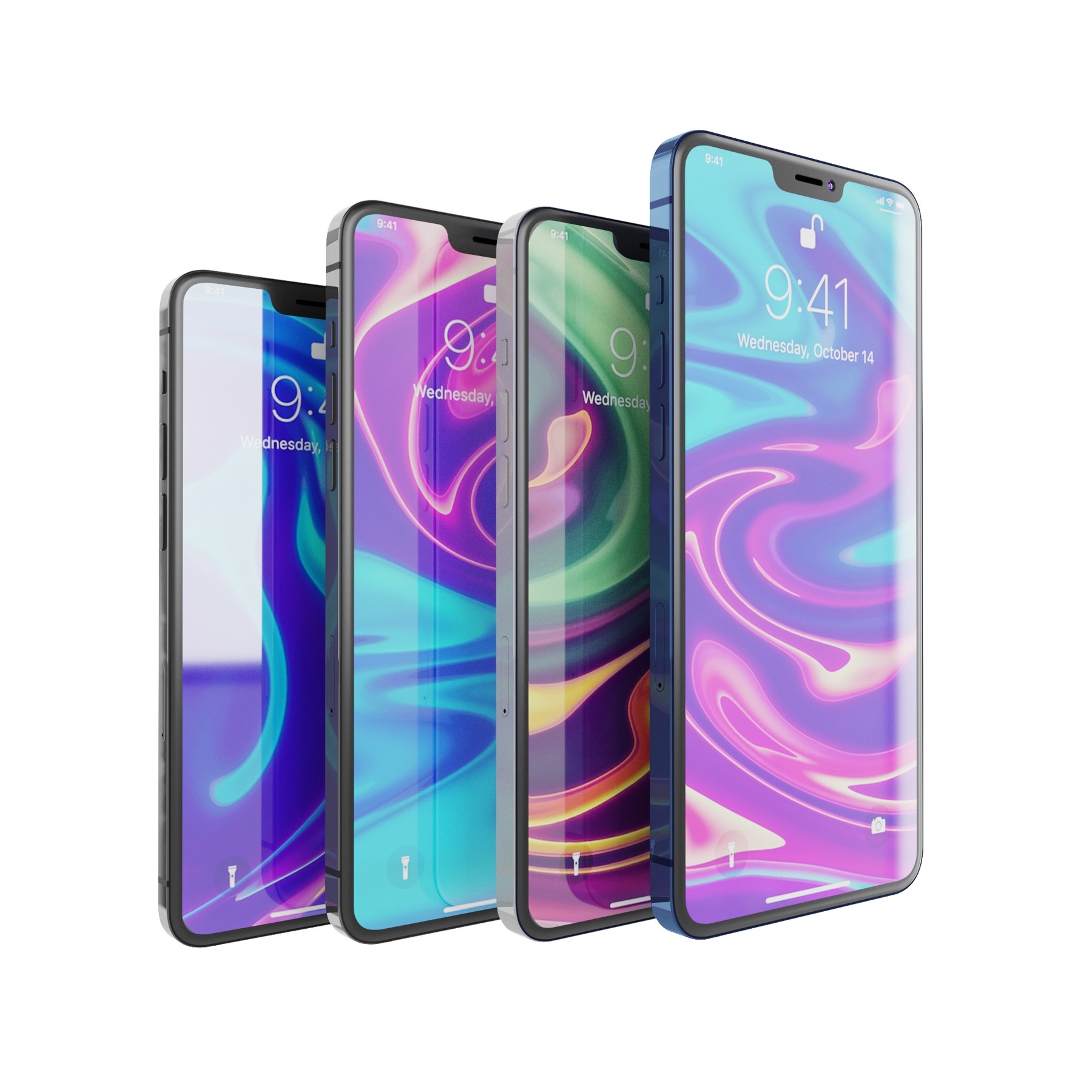 ArtStation - Apple iPhone 12 collection | Resources