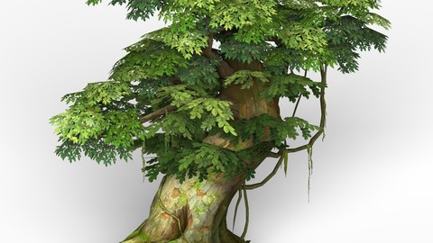 Game Ready Fantasy Tree 03