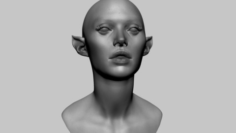 Female Head 07