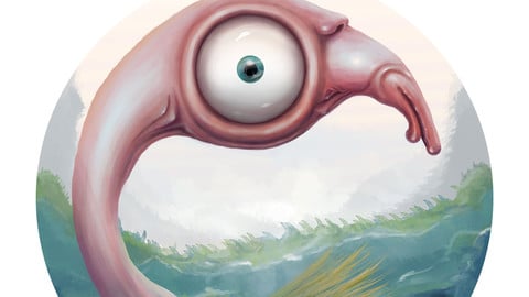 Eye Creature (Crishd) Illustration