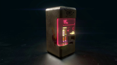 Cyberpunk 2077 Soda Vending Machine