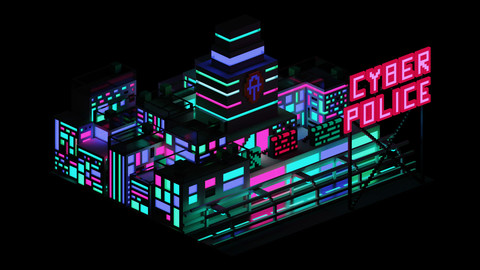 C Y B E R   P O L I C E  -  artworks