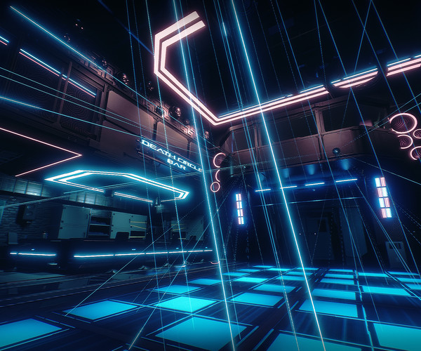 ArtStation - Cyberpunk Nightclub - Unreal Engine 4 | Game Assets