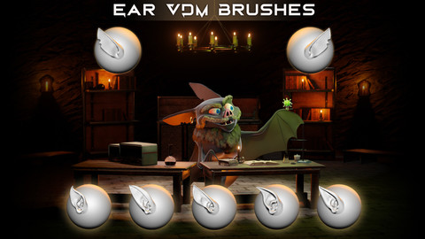 Ear VDM Brushes