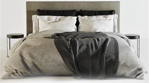 Meridiani stone plus bed