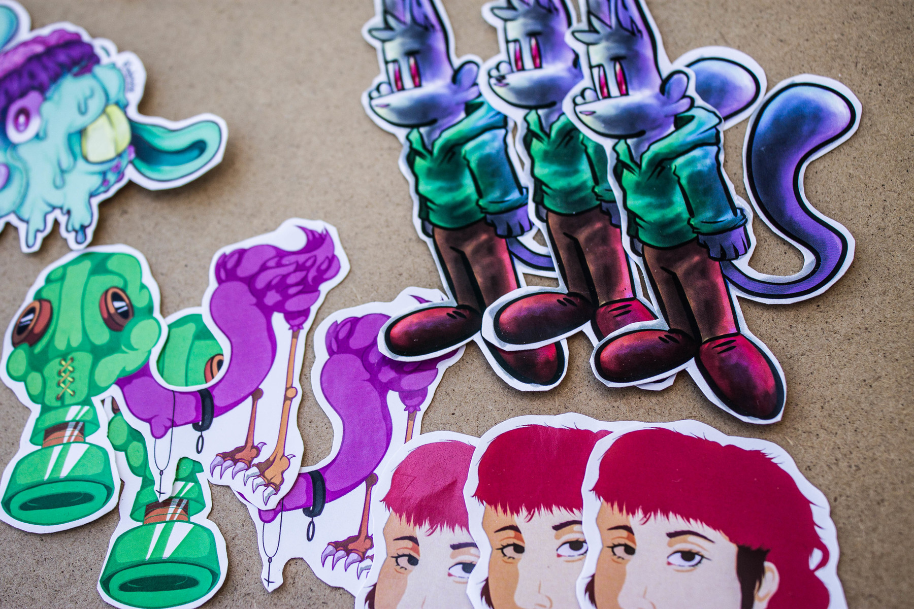 Digital Drawing Stickers for Sale