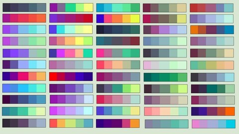 Color Palette 54 for Clip Studio Paint and Ex