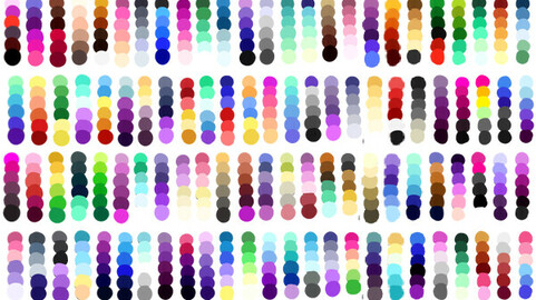 Color Palette 56 for Clip Studio Paint and Ex