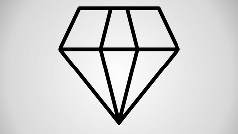 Vector Diamond Icon