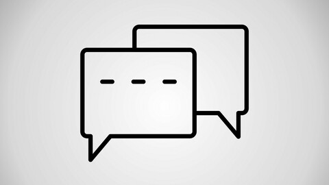 Vector Conversation Icon