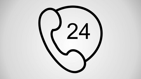 Vector Phone Services Icons