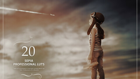 20 Sepia LUTs Pack