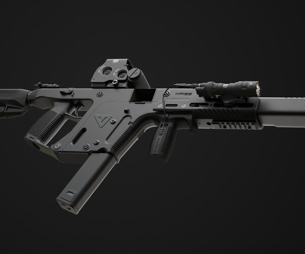 ArtStation - Kriss Vector Gen 2 Sub-D | Resources