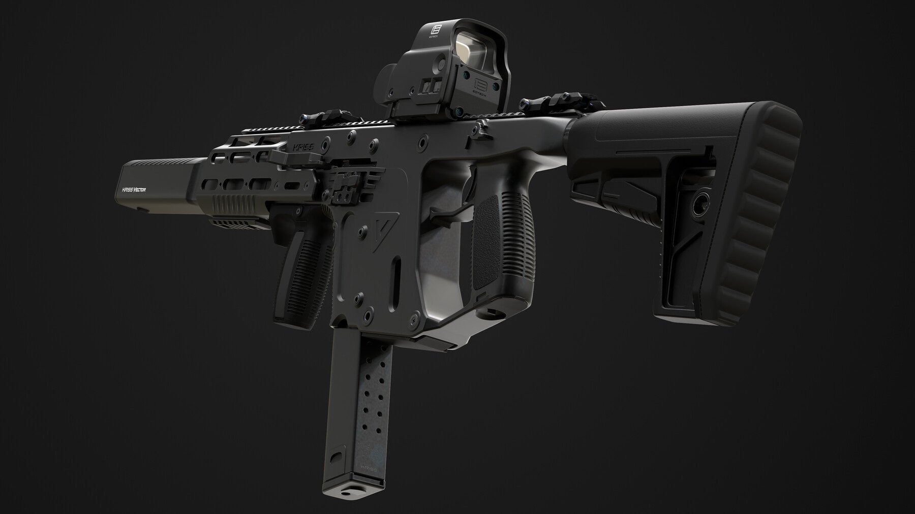 ArtStation - Kriss Vector Gen 2 Sub-D | Resources